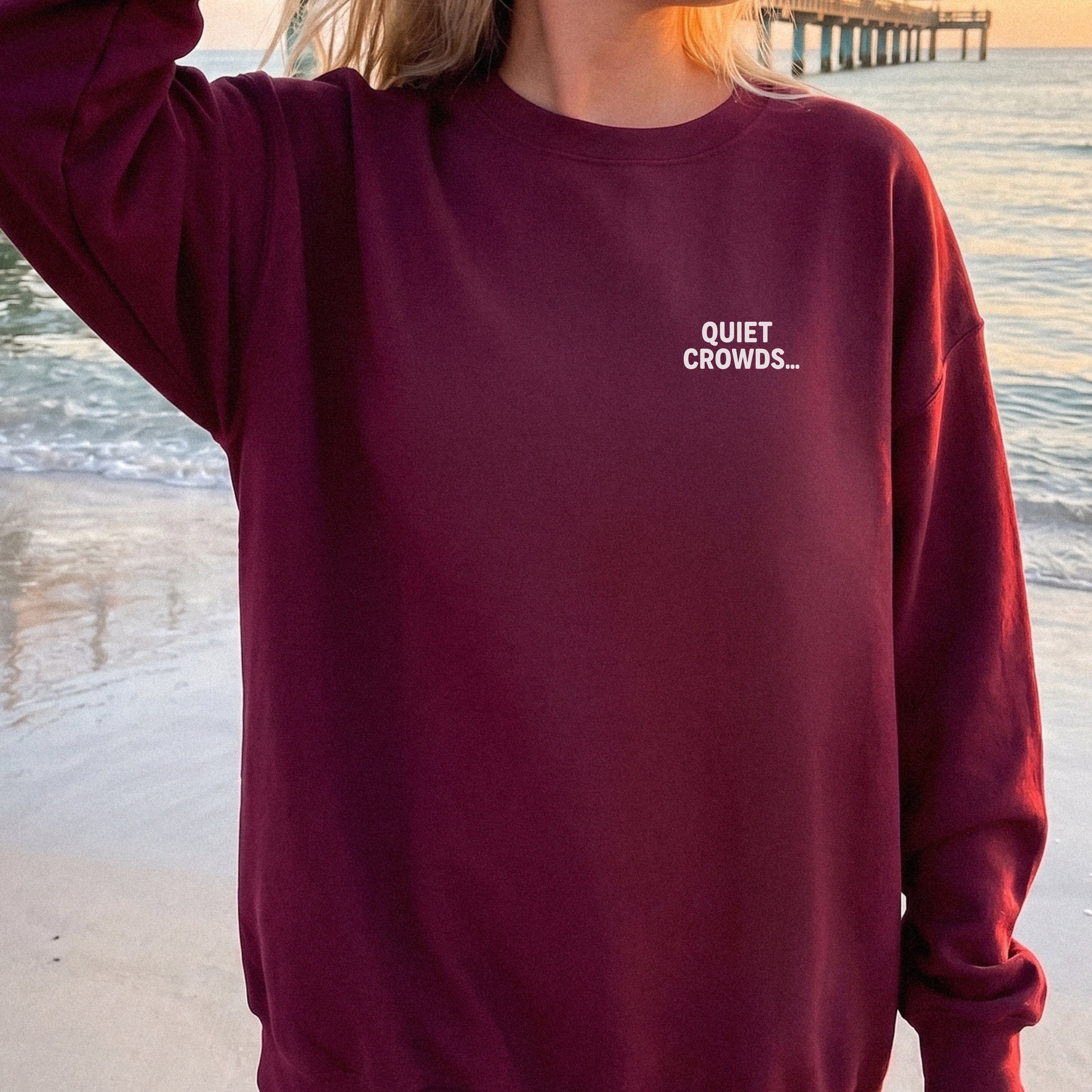 STAYING IN... AGAIN Crewneck Sweatshirt