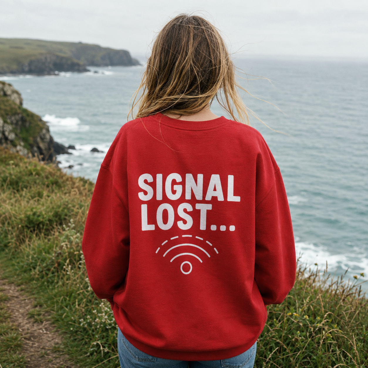 SIGNAL LOST... Crewneck Sweatshirt