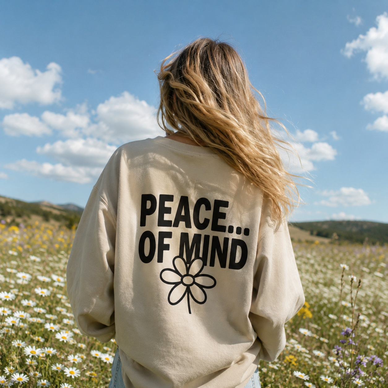 PEACE... OF MIND Crewneck Sweatshirt