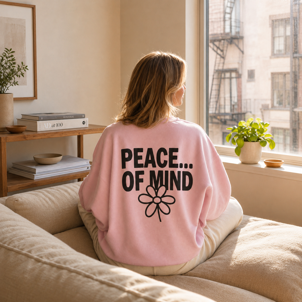 PEACE... OF MIND Crewneck Sweatshirt